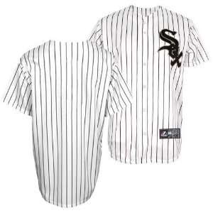  Chicago White Sox Blank Home Youth Replica Jersey (White 