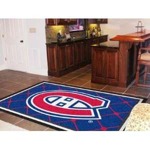 Montreal Canadiens 5X8 ft Area Rug Floor/Door Carpet/Mat  