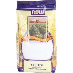NOW Foods Xylitol Pure Sweetner, 40 Ounce Bag  Grocery 