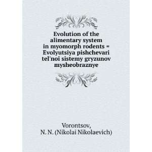 Evolution of the alimentary system in myomorph rodents  Evolyutsiya 