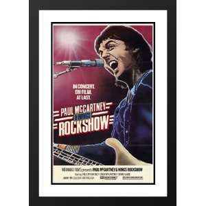  Rockshow 20x26 Framed and Double Matted Movie Poster 