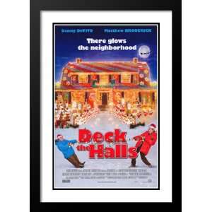  Deck the Halls 20x26 Framed and Double Matted Movie Poster 