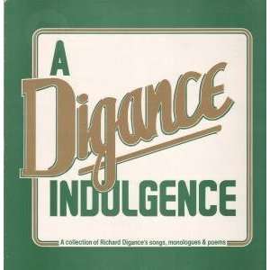   DIGANCE INDULGENCE LP (VINYL) UK DAMBUSTER 1984 RICHARD DIGANCE