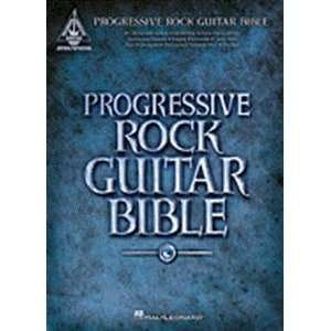   Artists Progressive Rock Guitar Bible Sheet Musical Instruments