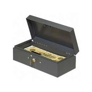  MMF2212CBGY   Cash Box, Piano Hinges,Key Entry,10 1/4x4 3 