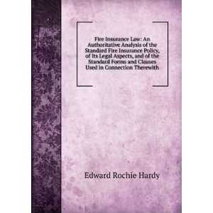   and Clauses Used in Connection Therewith Edward Rochie Hardy Books