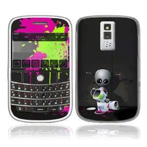  Robot Decorative Skin Decal Cover Sticker for BlackBerry Bold 9000 