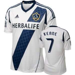 Robbie Keane #7 White adidas Home Replica Jersey Los Angeles Galaxy 