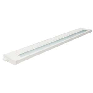   Lighting 043L 24 WH 24 Inch LED Dimmable Under Cabinet Lighting, White
