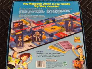 Disney Pixar Toy Story Monopoly Junior C33  