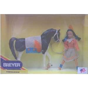  Breyer Eagle and Pow Wow Horse Set Toys & Games
