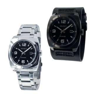 Revolt Rookie Wide Leather Cuff or Stainless Steel Watch (Brand New 