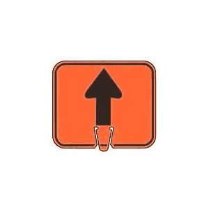  Up or Forward Arrow   Snap on traffic cone sign, Material 