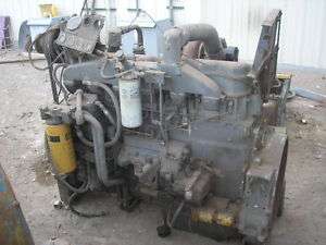 Cat 3406B Industrial Diesel Engine.  