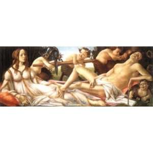  Sandro Botticelli 21W by 12H  Venus and Mars CANVAS 