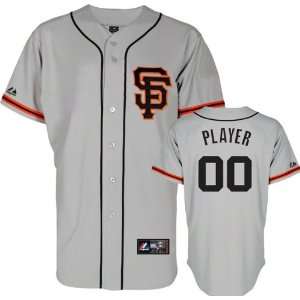    Any Player  Road Alternate Grey Replica Jersey