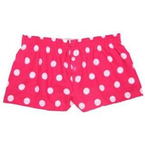   Flannel Bitty Boxer Shorts HOT SPOT FUCHSIA AS