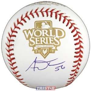  Andres Torres Signed Baseball   TRISTAR 2010 World Series 