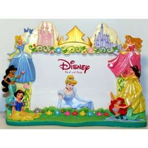  Disney Princesses Castle 4x6 Frame Baby
