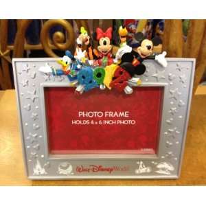 Walt Disney World 2012 Mickey Mouse and Pals 4 x 6 inch Photo Frame 