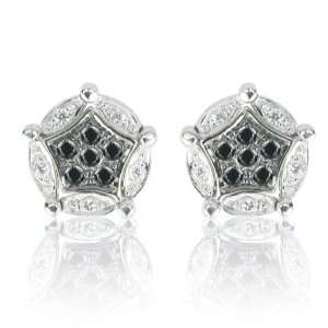  Effy Jewelers DiVersa 14k White Gold Black & White Diamond 