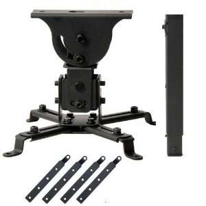  VideoSecu Universal LCD DLP Projector Ceiling Mount fits 