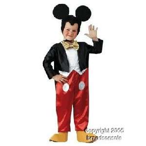  Kids Disney Mickey Mouse Costume (SizeSmall 4 6) Toys & Games