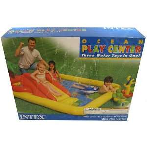   Intex Ocean Play Center Kids Inflatable Wading Pool 