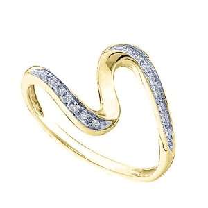  10K Yellow Gold 0.04 ct. Diamond Fashion Ring Katarina Jewelry
