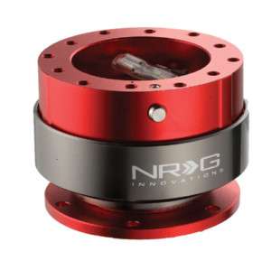 NRG Steering Wheel Quick Release Gen 2.0 RED MOMO OMP  