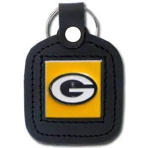  Leather Key Ring   Green Bay Packers