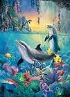 SUNSOUT EASY GRASP JIGSAW PUZZLE DOLPHIN FALLS SHERRY VINTSON