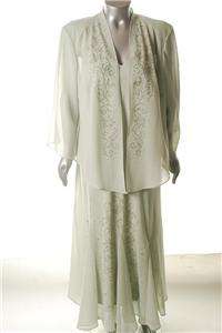   Mother of the Bride or Groom Dress & Jacket in Sage Green #699  