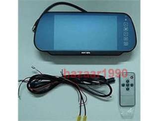 TFT LCD Color Screen Car Monitor Rearview Reverse  