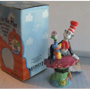  Dr Suess the Cat in the Hat Porcelain 4 Hinged Box