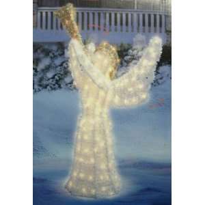   Heavenly Angel Lighted Outdoor Christmas Yard Art Figure Patio, Lawn