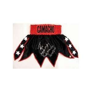  Hector Macho Camacho Autographed Boxing Trunks Sports 