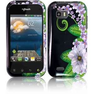  Green Flower Hard Case Cover for LG Mytouch Q LG Maxx 