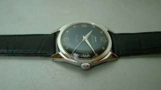 VINTAGE HMT MILITARY WINDING 17 JEWELS STEEL GIFT WRIST WATCH OLD USED 