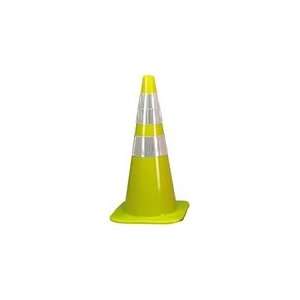  Fluorescent Lime Cones   18 in.