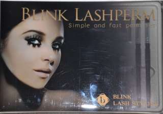 Blink Eyelash Perm Kit. Lashperm set simple easy w/ DVD  