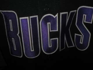 EC NBA MILWAUKEE BUCKS BASEBALL JERSEY AUTHENTIC MAJESTIC BREWERS 