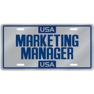  New  Usa Marketing Manager  License Plate Occupations 
