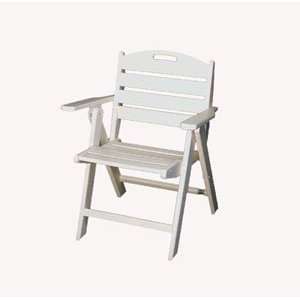  Low Back Chair   100% Recycled Plastic Nautical