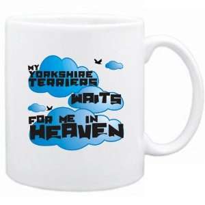  New  My Yorkshire Terriers Waits For Me In Heaven  Mug 