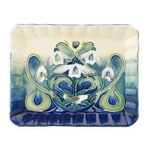  Old Tupton Ware Snowdrop Floral Ceramic Plate 6