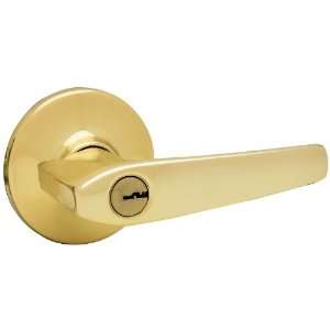  Weiser Lock GLC535K3 Kim Polished Brass Keyed Entry 