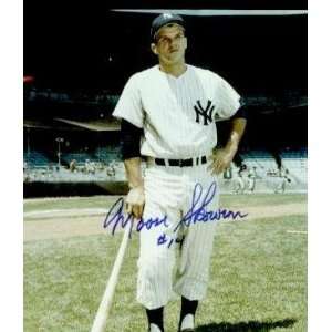  Signed Moose Skowron Picture   Bill  New York Yankees8x10 