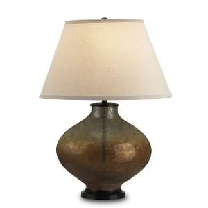   6933 Pezzato 1 Light Glass Table Lamp with Off Whit