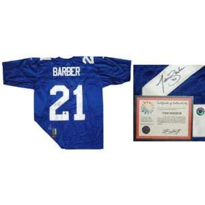  Tiki Barber New York Giants Autographed Nike Authentic 